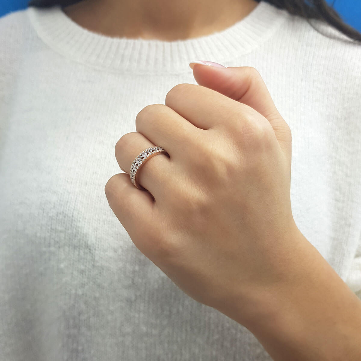 Diamond Stone Belkıs Ring