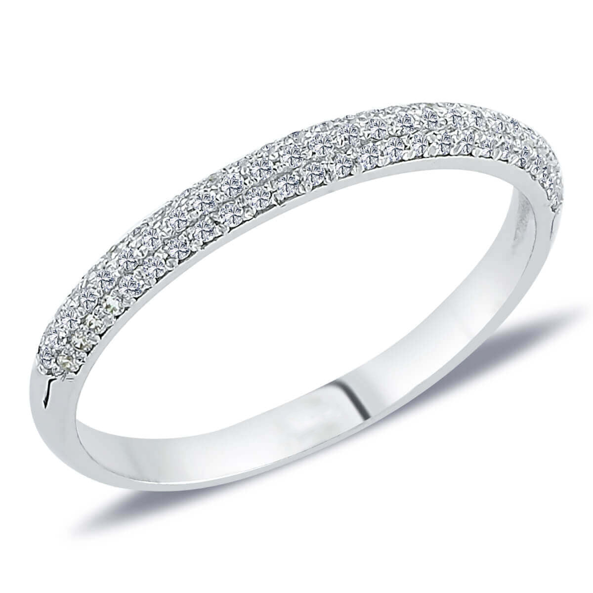 0.20 Carat Diamond Half Eternity Ring