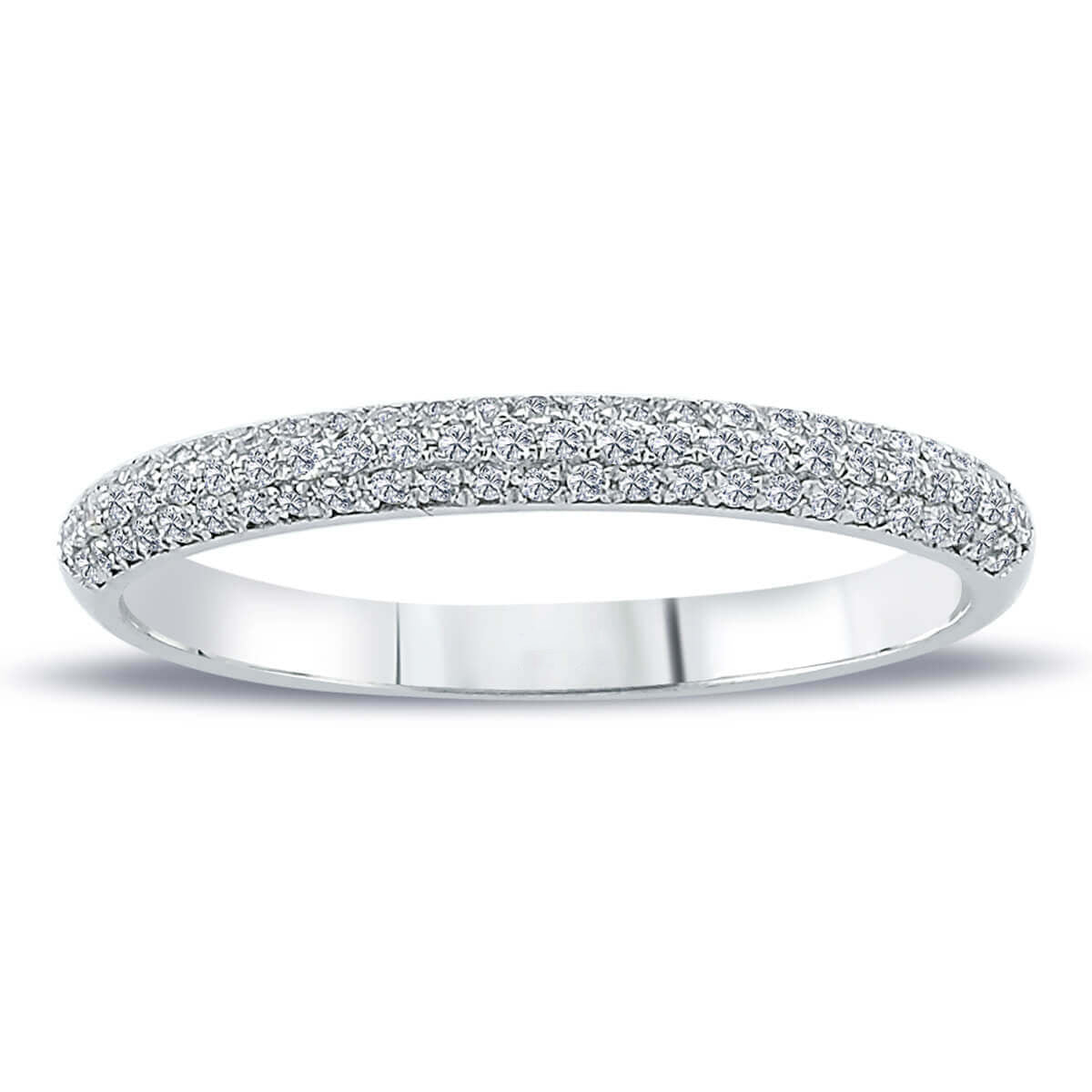 0.20 Carat Diamond Half Eternity Ring