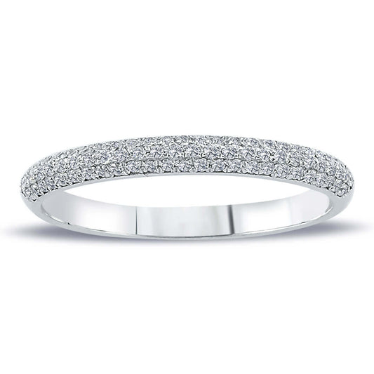 0.20 Carat Diamond Half Eternity Ring