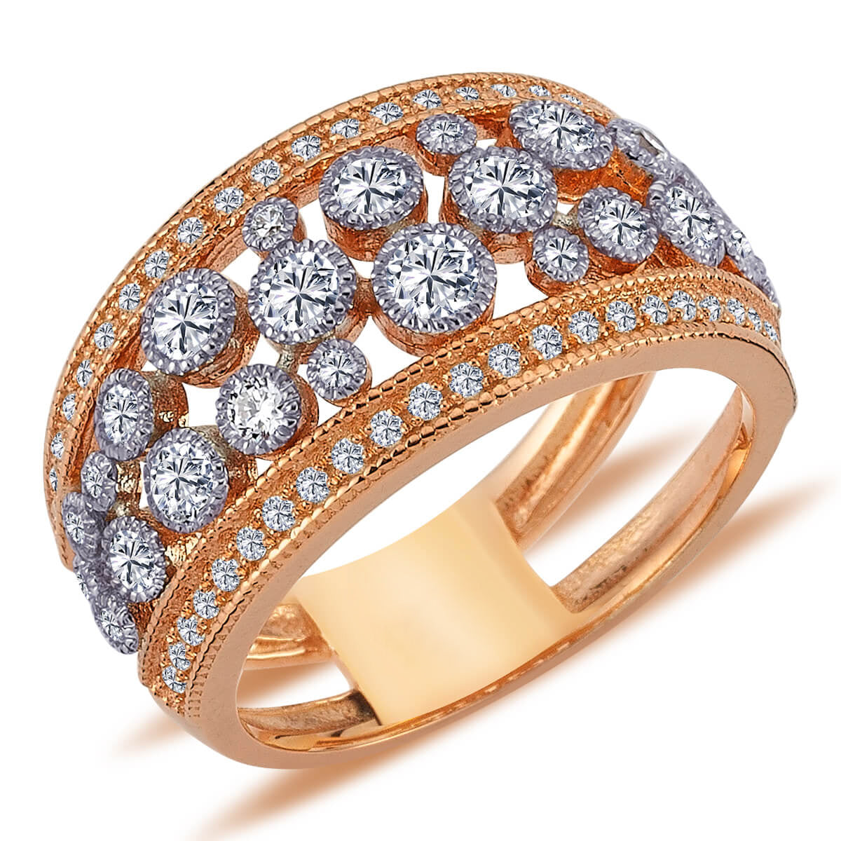 Diamond Aquarius Ring