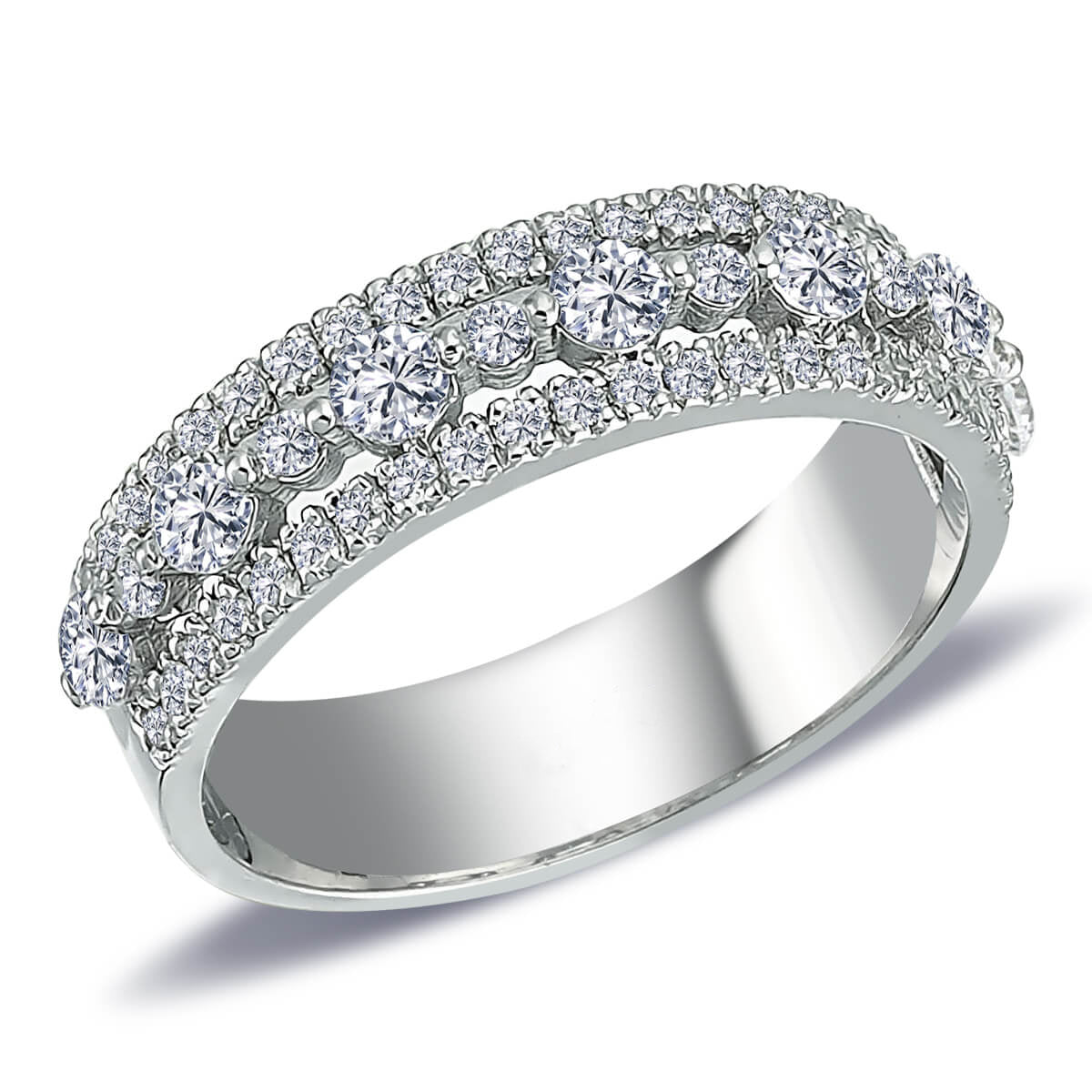 Diamond-Studded Sidon Ring