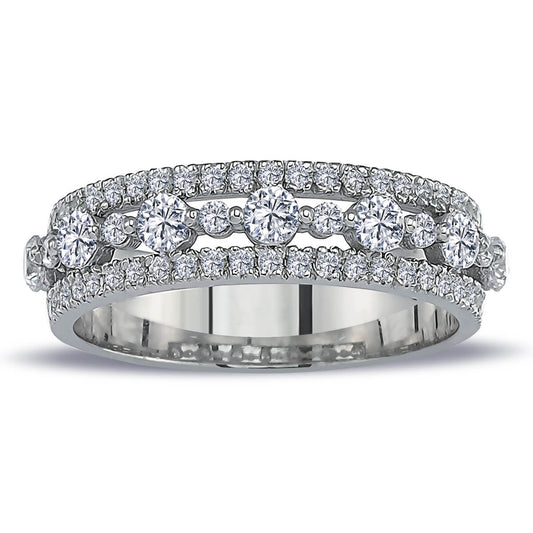 Diamond-Studded Sidon Ring