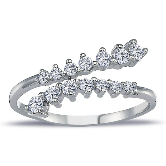Diamond-Studded Leilan Ring