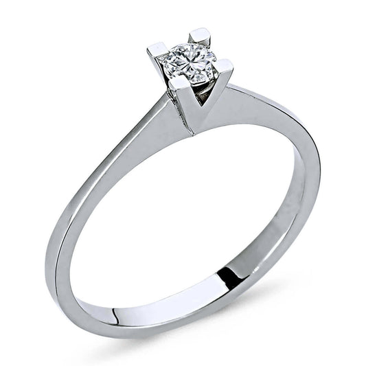 0.15 Carat Diamond Solitaire Ring