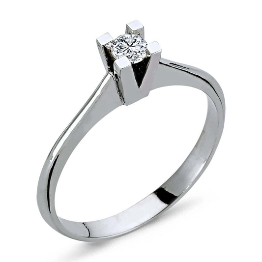 0.13 Carat Diamond Solitaire Ring