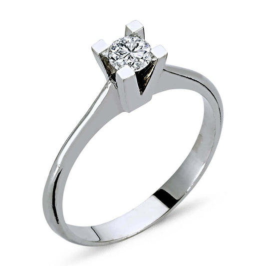 0.26 Carat Diamond Solitaire Ring