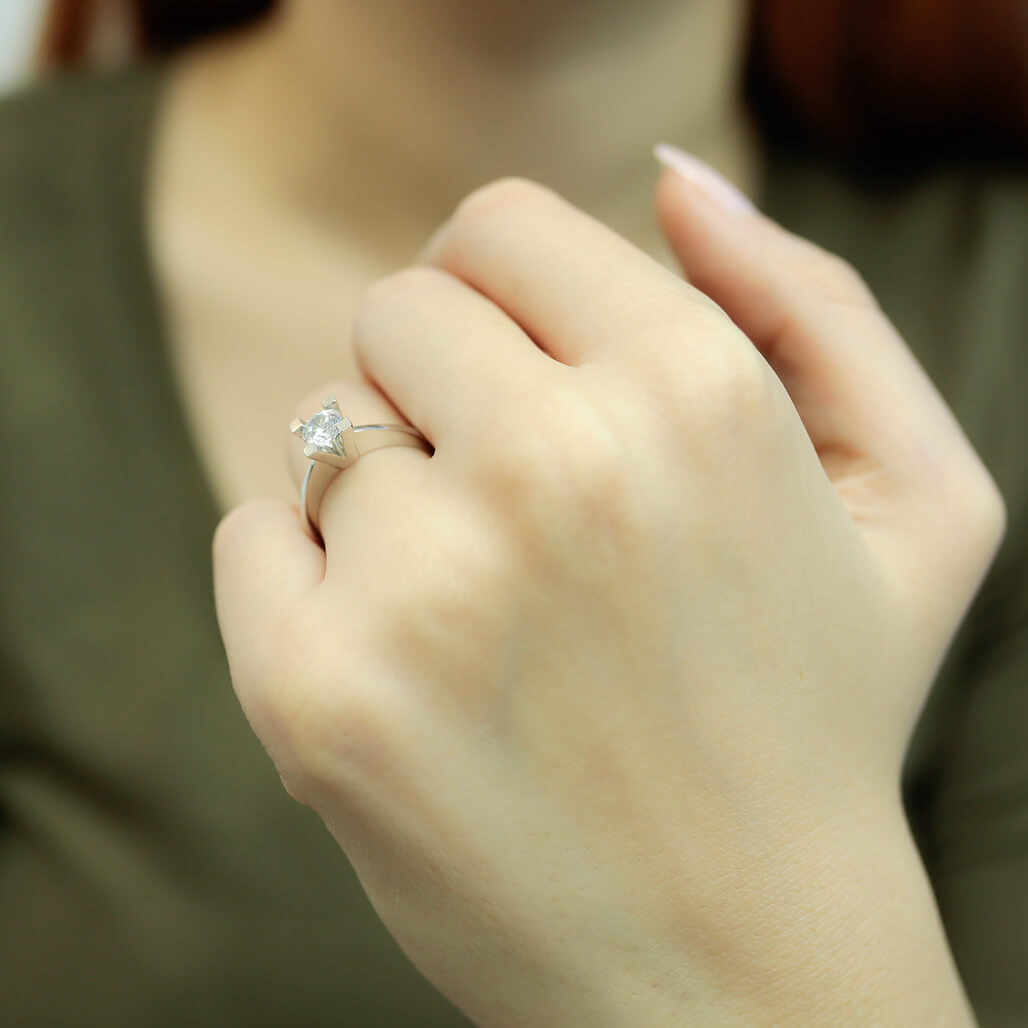 0.56 Carat Diamond Solitaire Ring