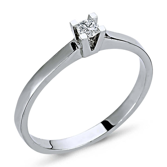 0.08 Carat Diamond Solitaire Ring