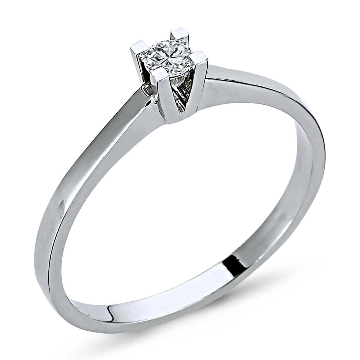 0.13 Carat Diamond Solitaire Ring
