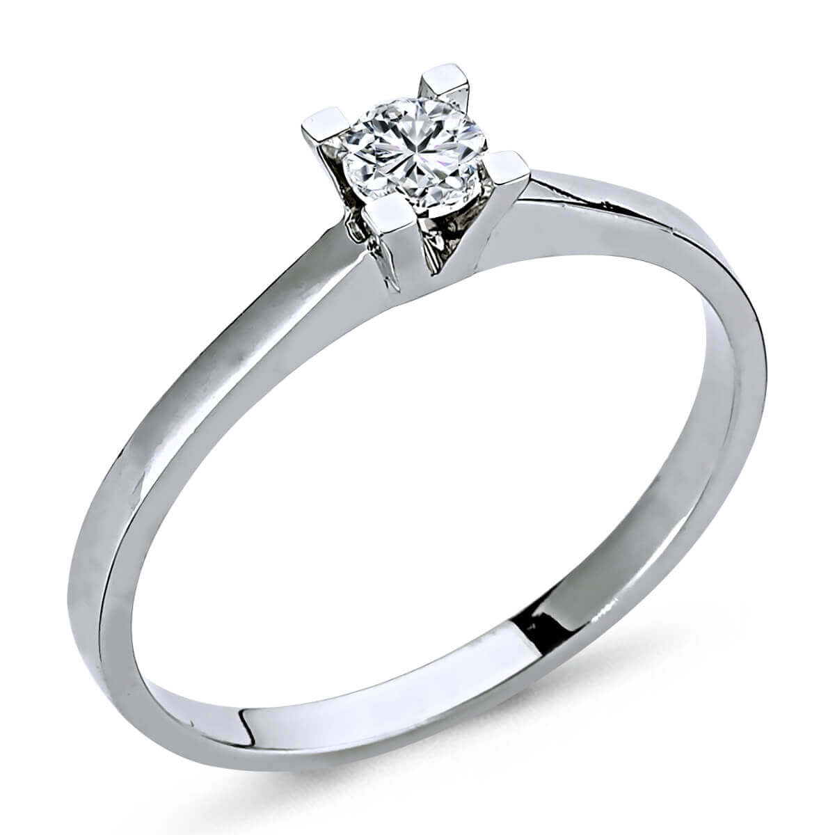 0.19 Carat Diamond Solitaire Ring
