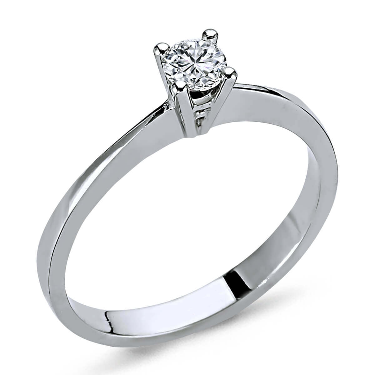 G-VS 0.18 Carat Diamond Solitaire Ring