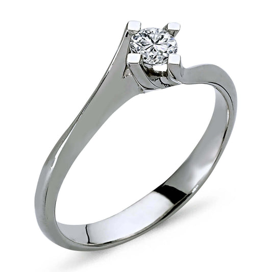 0.22 Carat Diamond Solitaire Ring