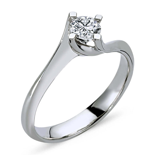 0.31 Carat Diamond Solitaire Ring