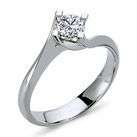 0.45 Carat Diamond Solitaire Ring