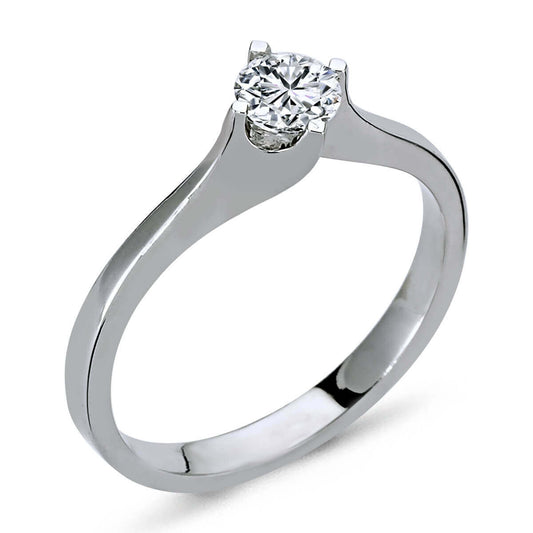 0.33 Carat Diamond Solitaire Ring