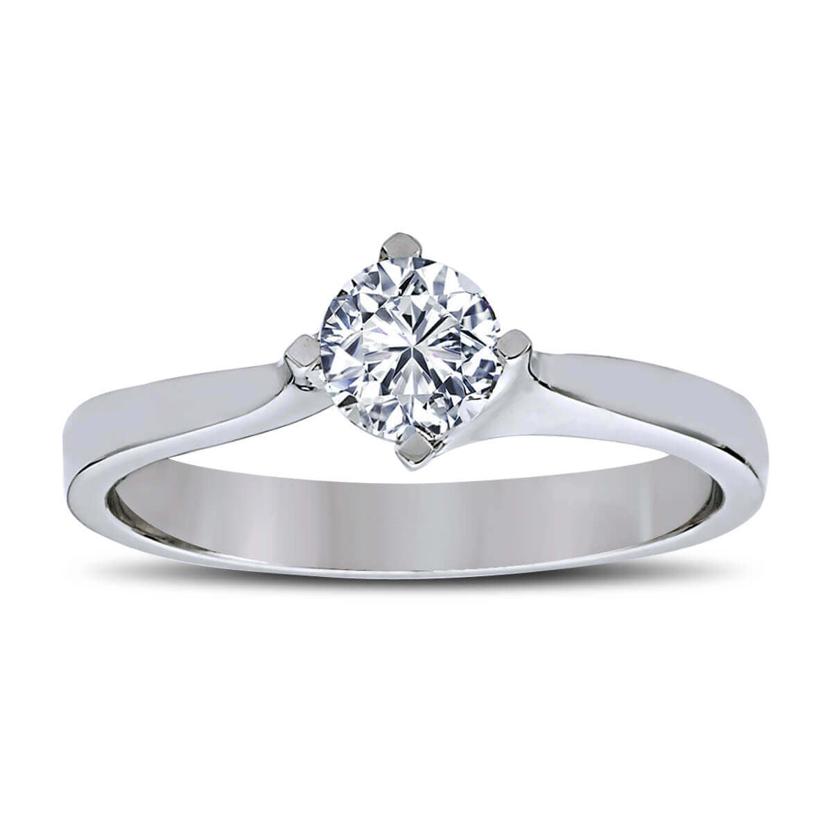 0.44 Carat Diamond Solitaire Ring