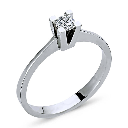 0.17 Carat Diamond Solitaire Ring