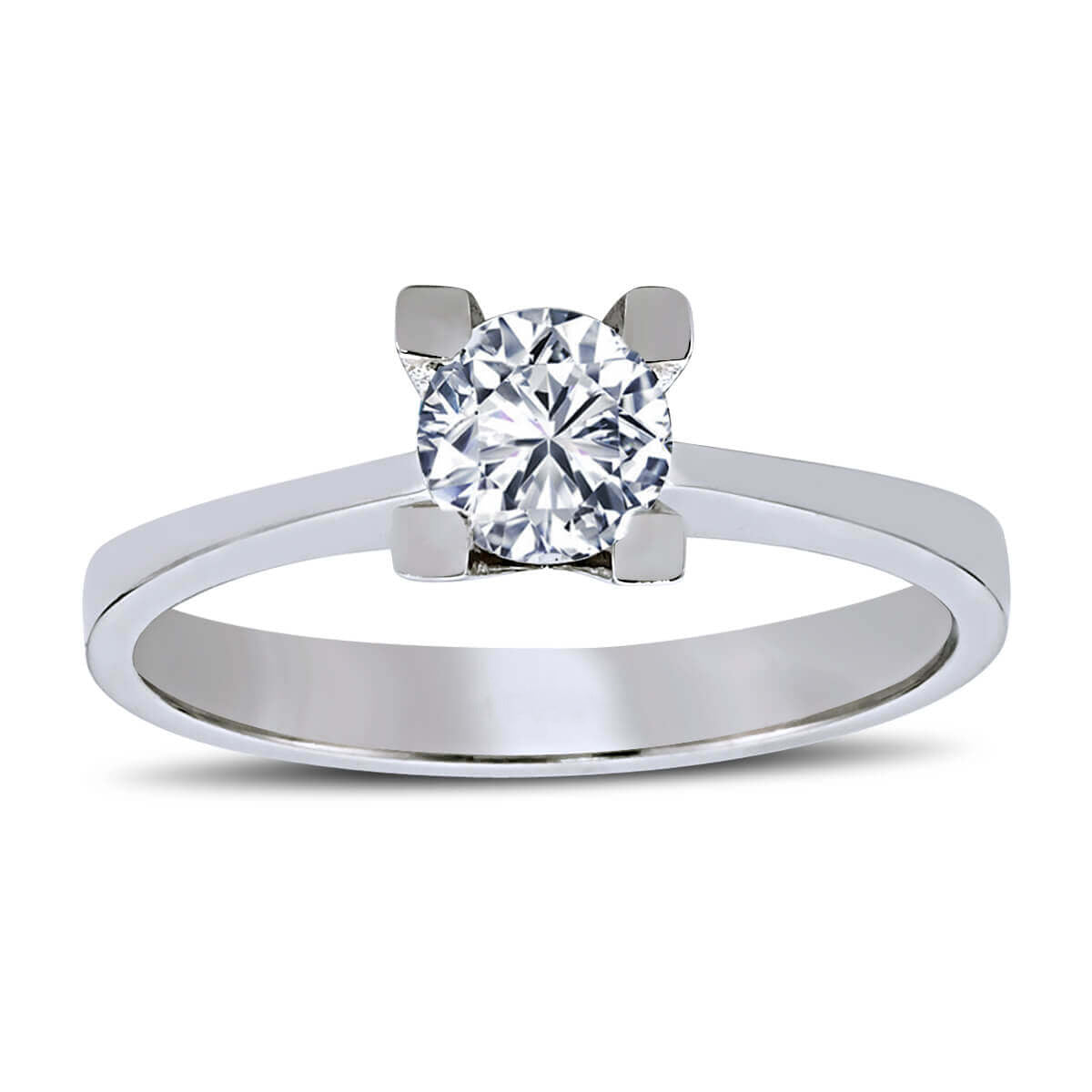 0.59 Carat Diamond Solitaire Ring