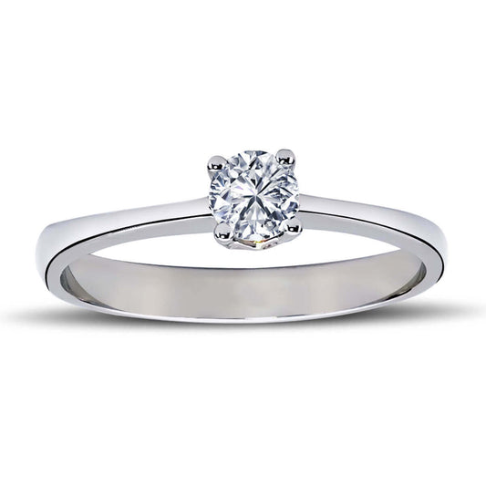0.24 Carat Diamond Solitaire Ring