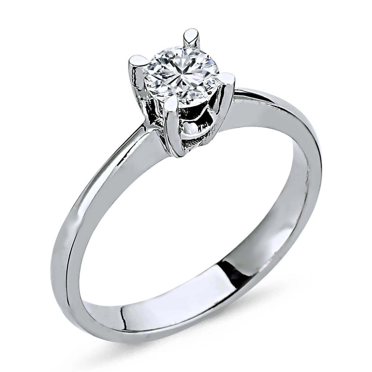 0.37 Carat Diamond Solitaire Ring