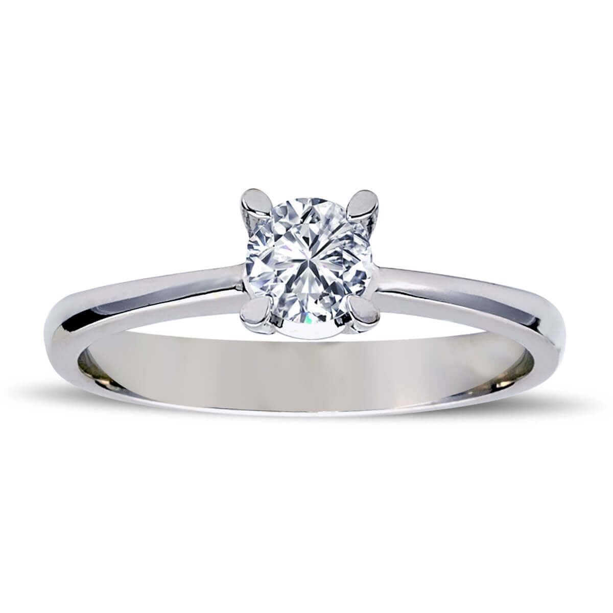 0.37 Carat Diamond Solitaire Ring