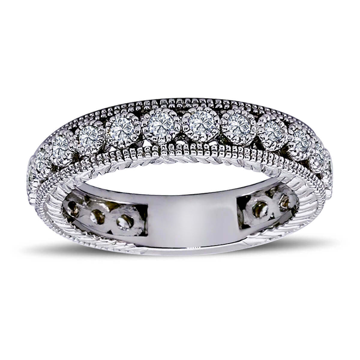 0.74 Carat Diamond Full Ring