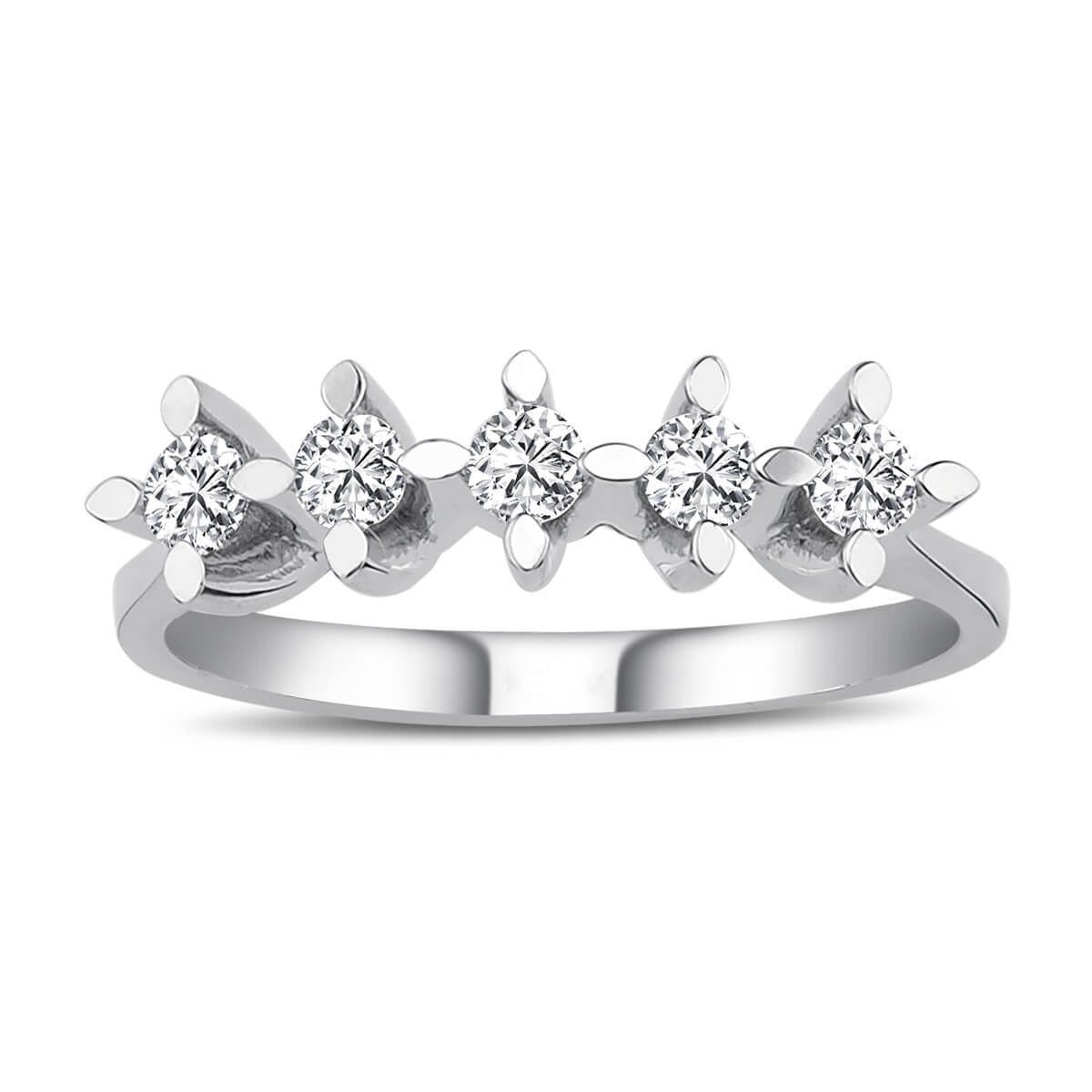 0.37 Carat Diamond Five-Stone Ring