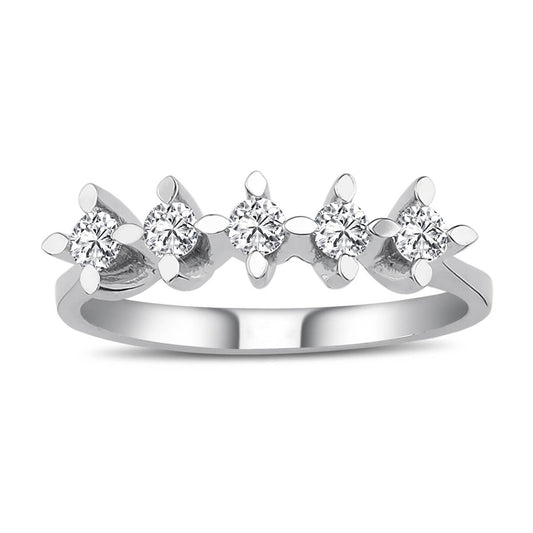 0.37 Carat Diamond Five-Stone Ring