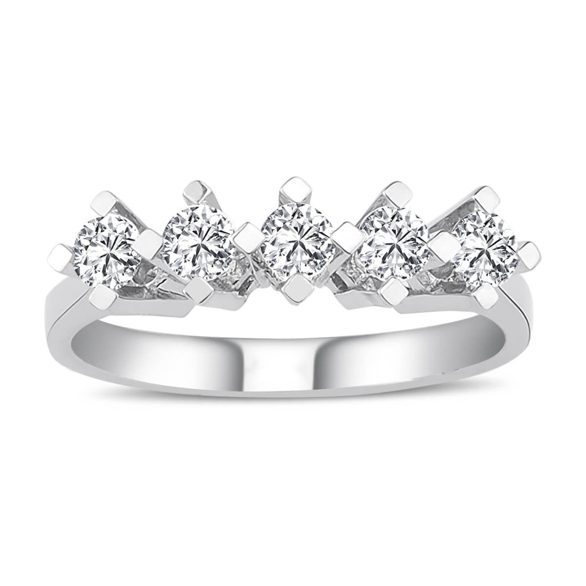 0.51 Carat Diamond Five-Stone Ring
