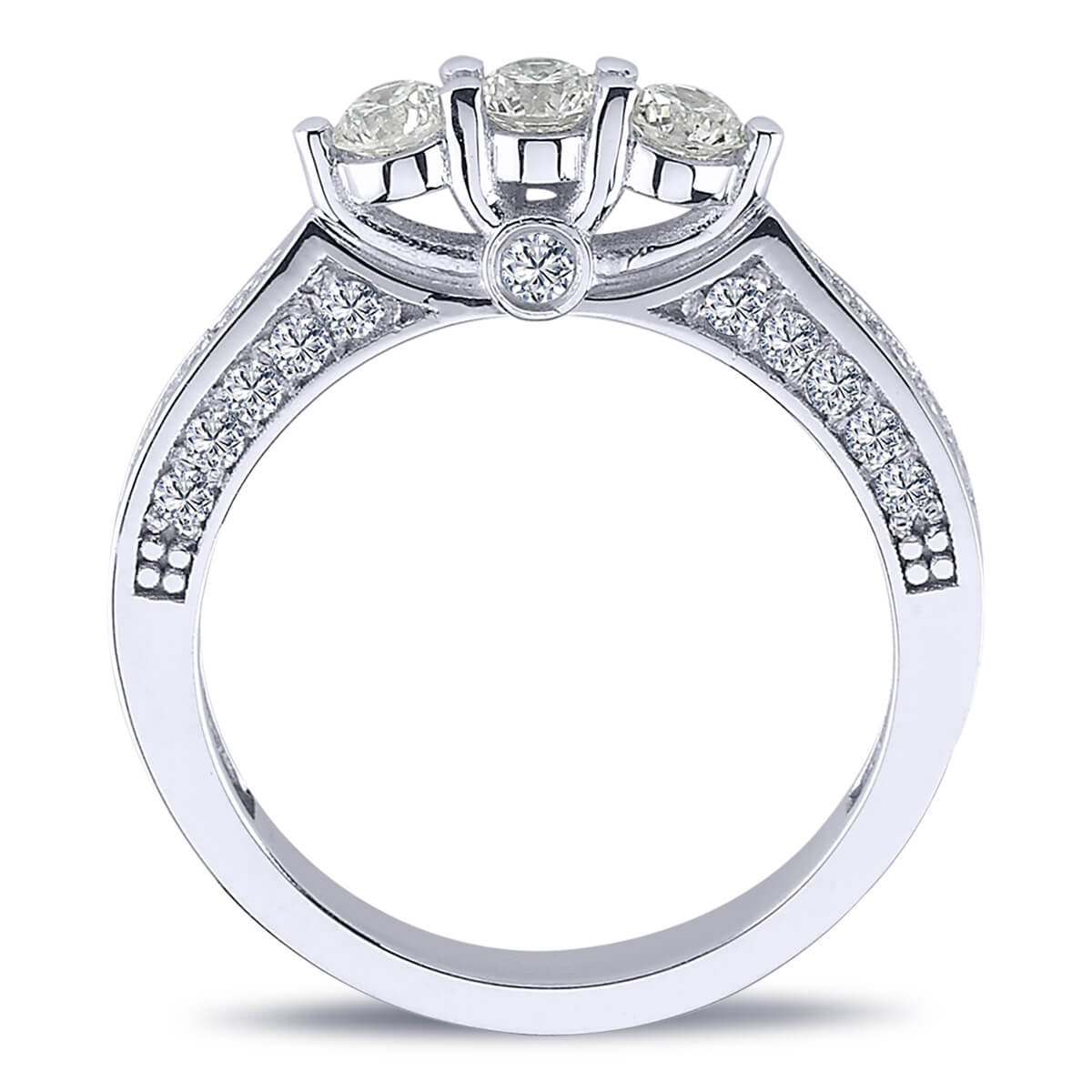 0.92 Carat Diamond Tria Ring