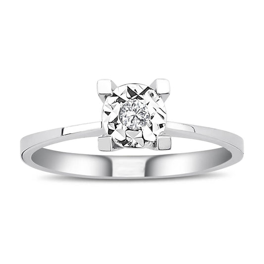 0.60 Carat Effect Diamond Solitaire Ring