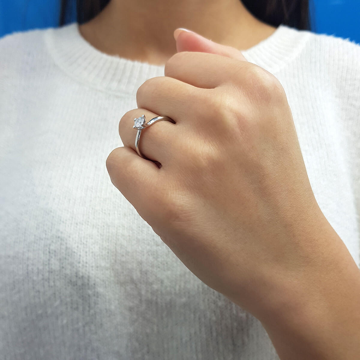 0.30 Carat Diamond Solitaire Ring