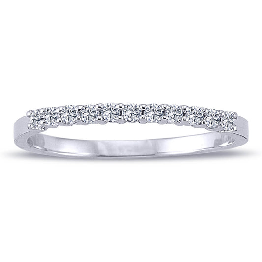 0.18 Carat Diamond Half-Eternity Ring