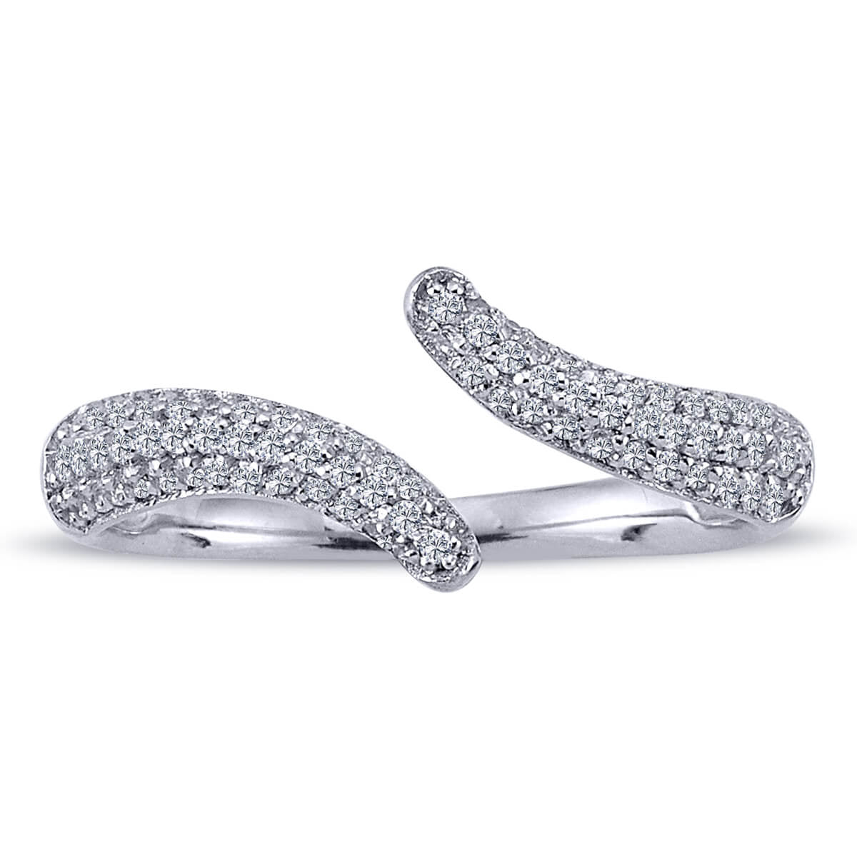 Diamond Salamander Tongue Ring