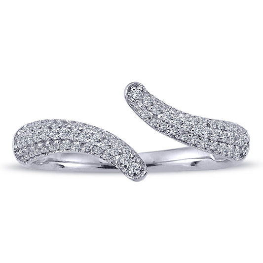 Diamond Salamander Tongue Ring