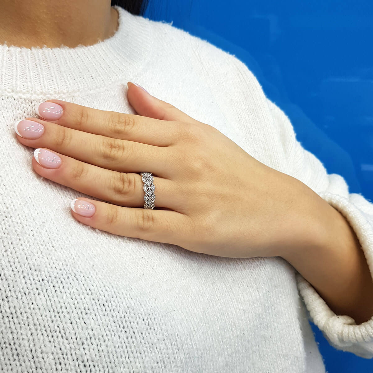 Diamond Mitanni Ring