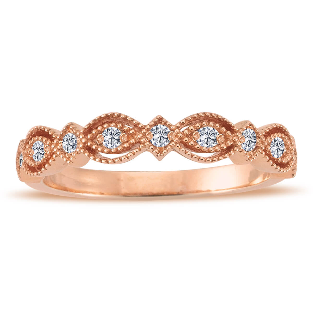 Diamond-Studded Abgar Ring