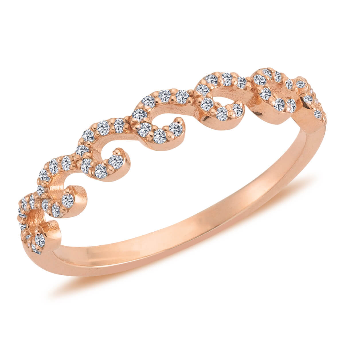 Diamond-Studded Kalde Ring