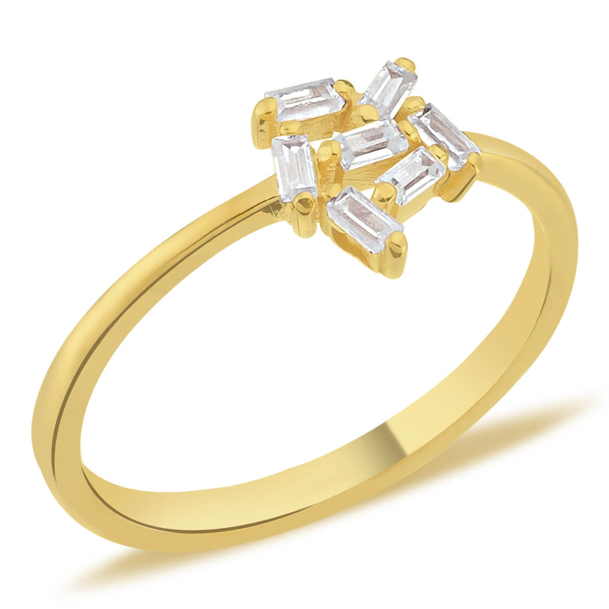 Baguette Diamond Kaldea Ring