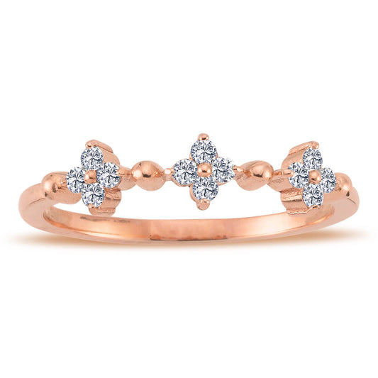 Diamond Clover Ring