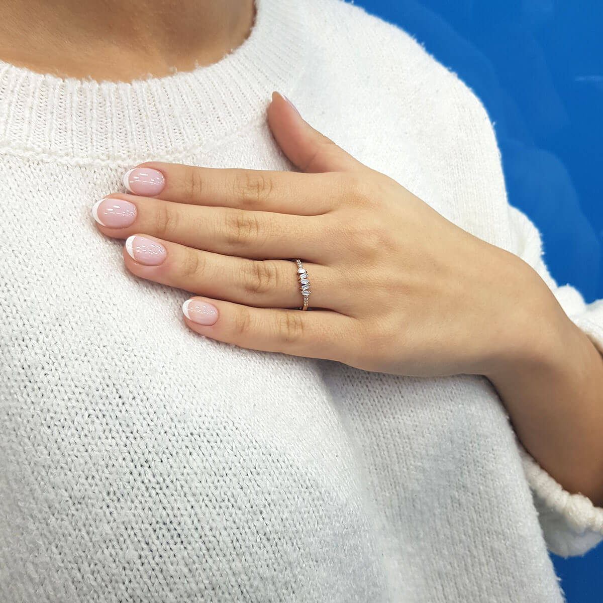 Baguette Diamond Kagir Ring