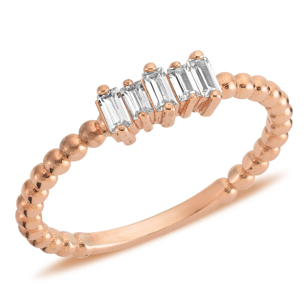 Baguette Diamond Nabonidus Ring