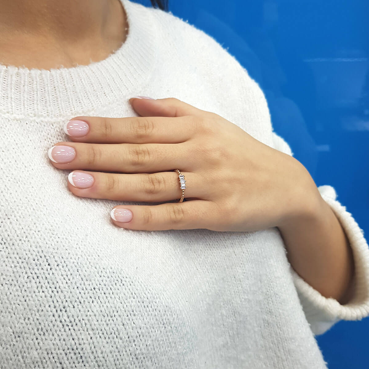 Baguette Diamond Nabonidus Ring
