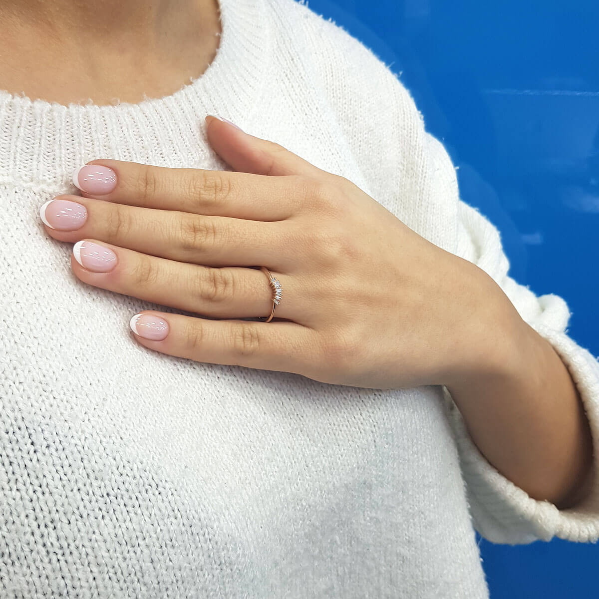 Baguette Diamond Nabu Ring