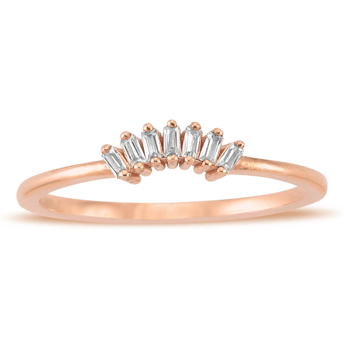 Baguette Diamond Nabu Ring