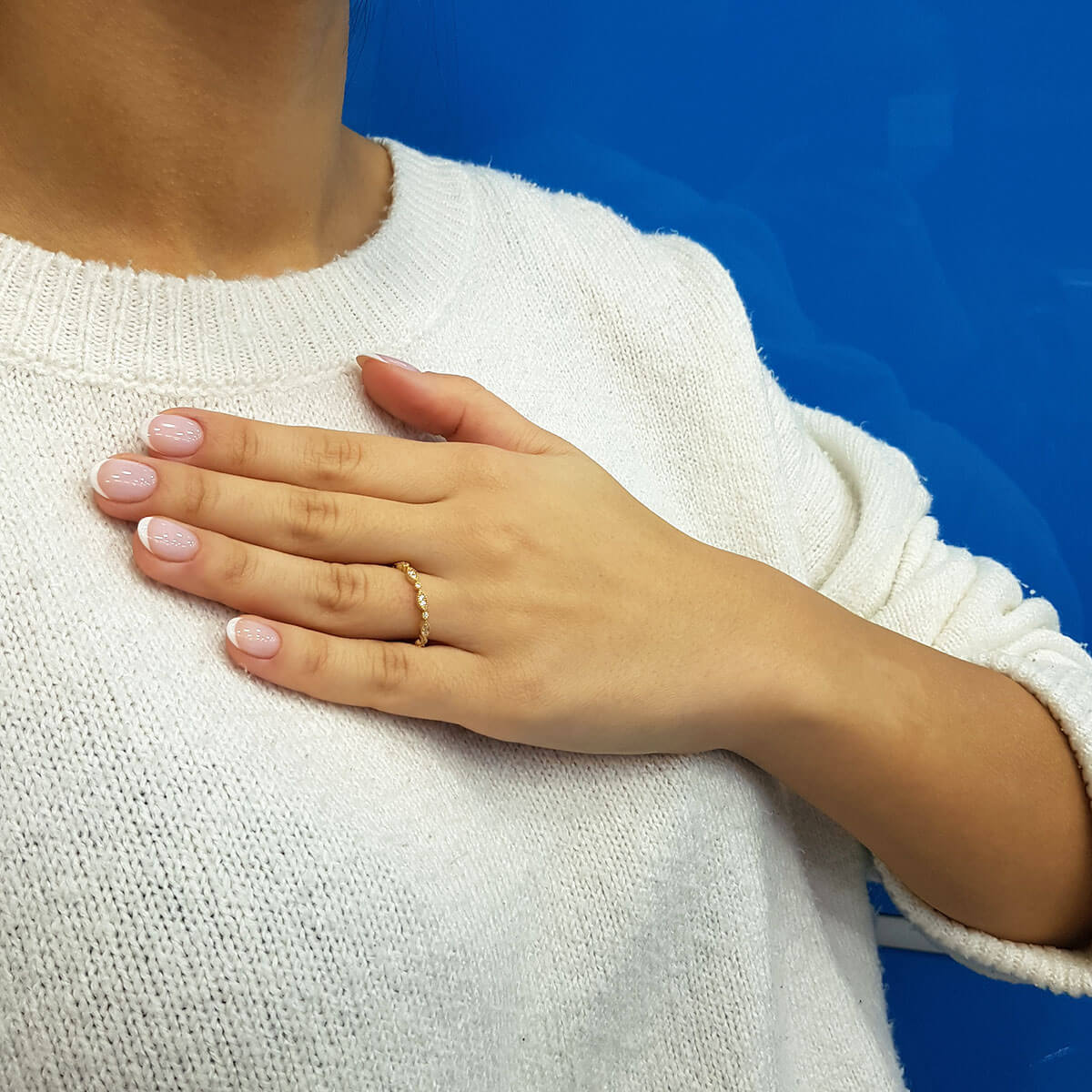 Diamond Stone Large Edessa Ring