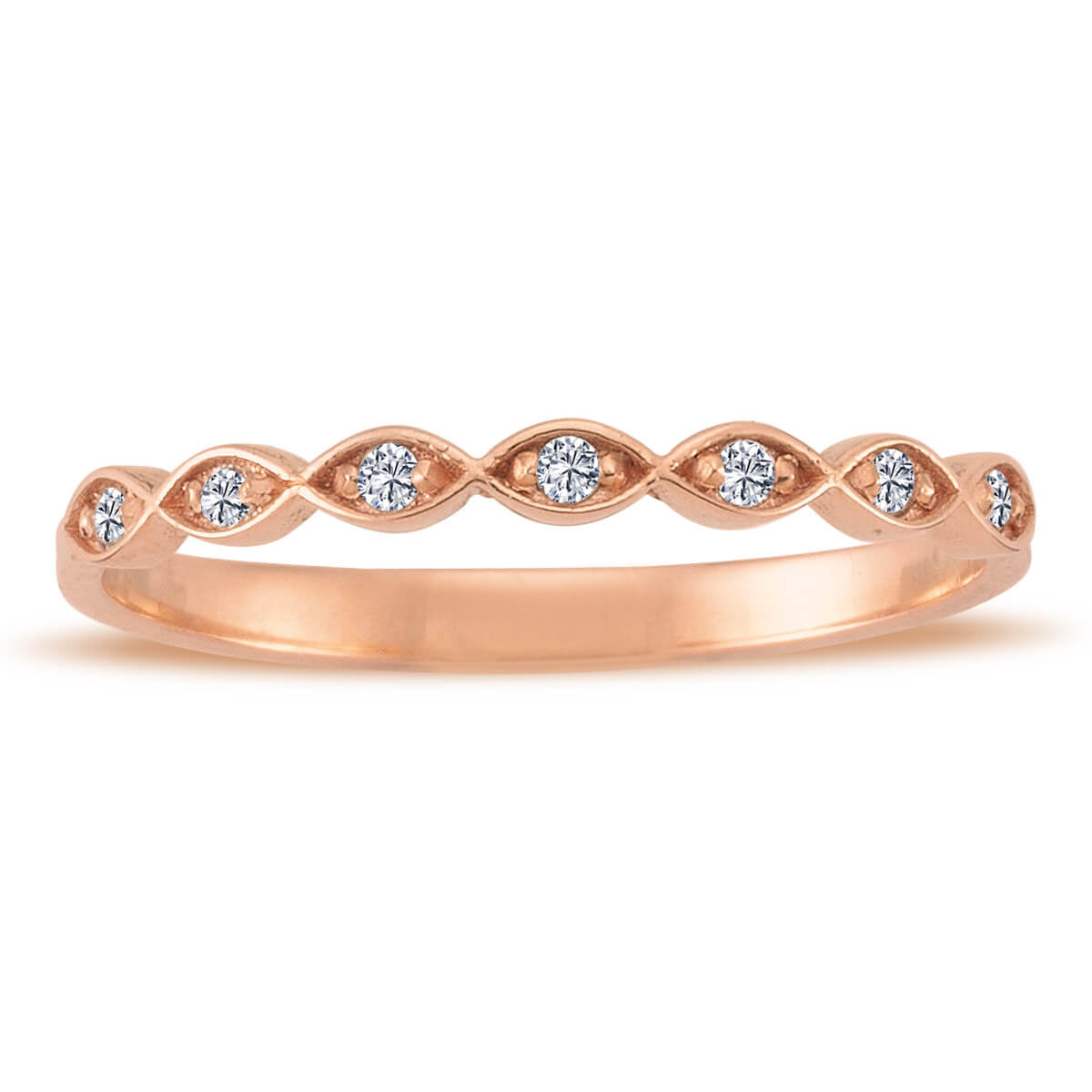 Diamond Stone Ugarit Ring