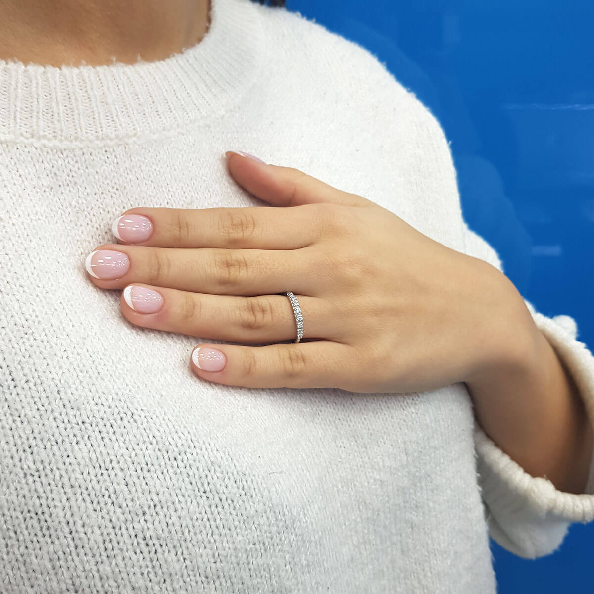 Large Diamond Turabdin Ring