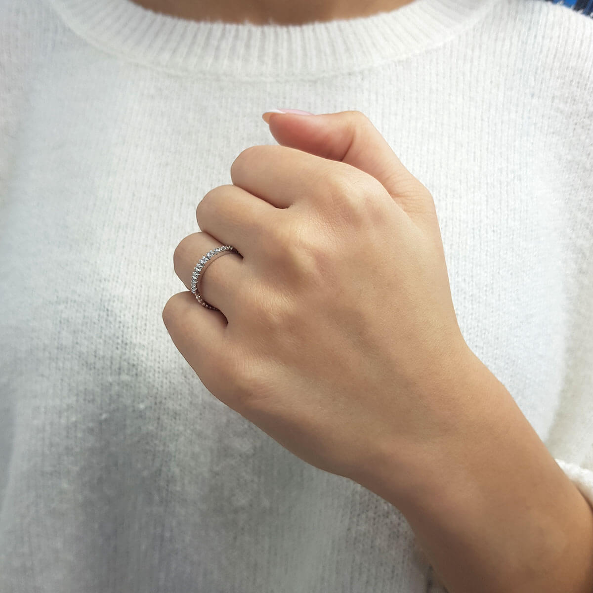 Large Diamond Turabdin Ring